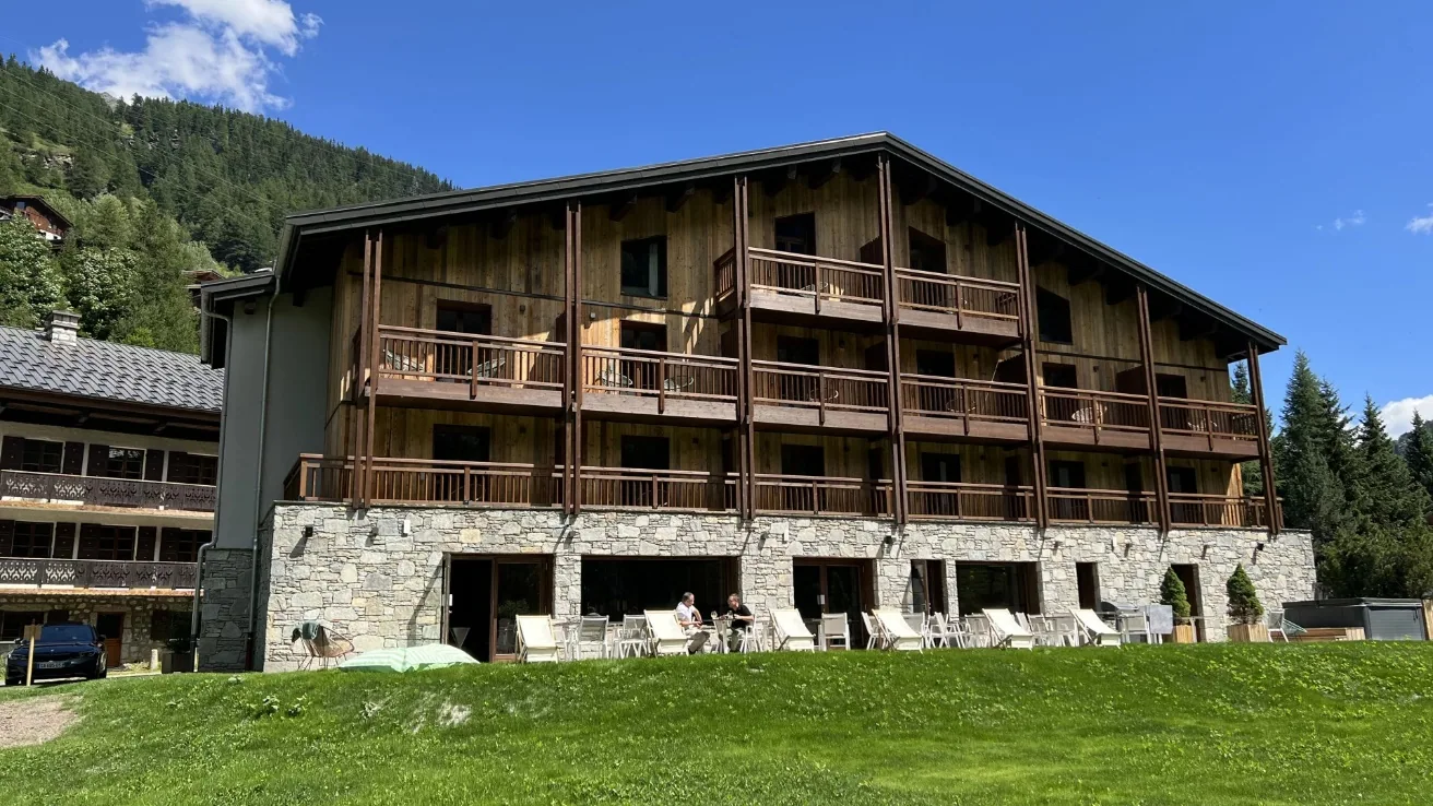 Réalisation hôtelière Tetras Lodge à Tignes